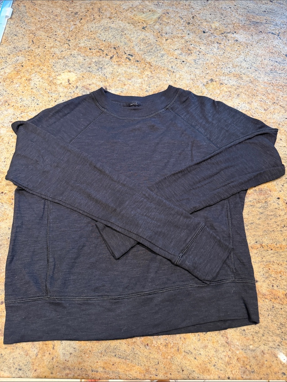 lululemon athletica Black Crewneck Sweatshirt WOMENS - Picture 2 of 2